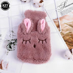 Bouillottes-moumoute-forme-lapin-marron