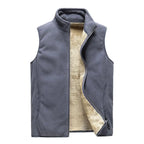 Gilet-gris-polaire-fourre-homme-confort-chaud