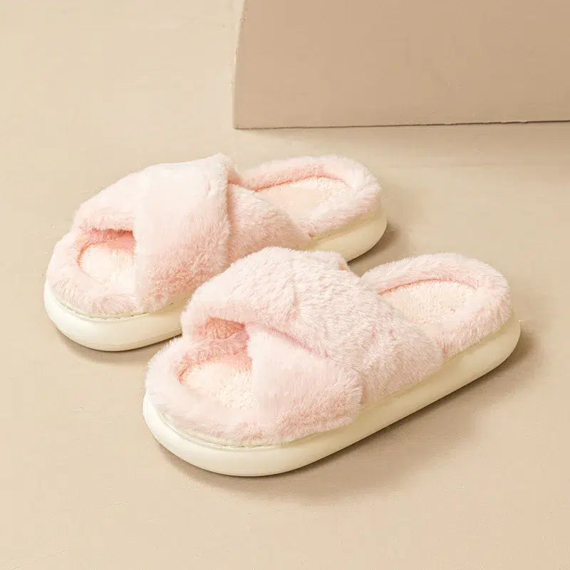 Mules-peluches-rose-mouton-large
