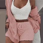 Pyjama-3-piece-molletonne-rose-et-blanc