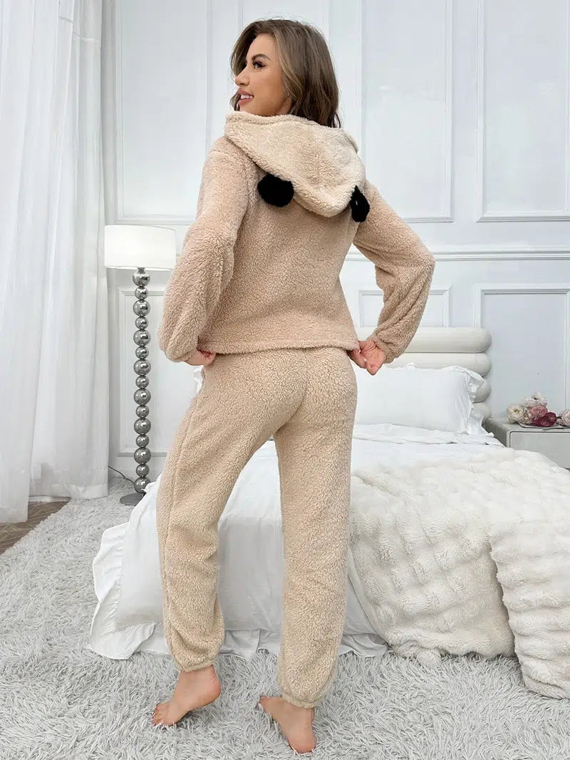 Pyjama-beige-pilou-pilou-confortable