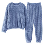 Pyjama-bleu-flanelle-pour-femme