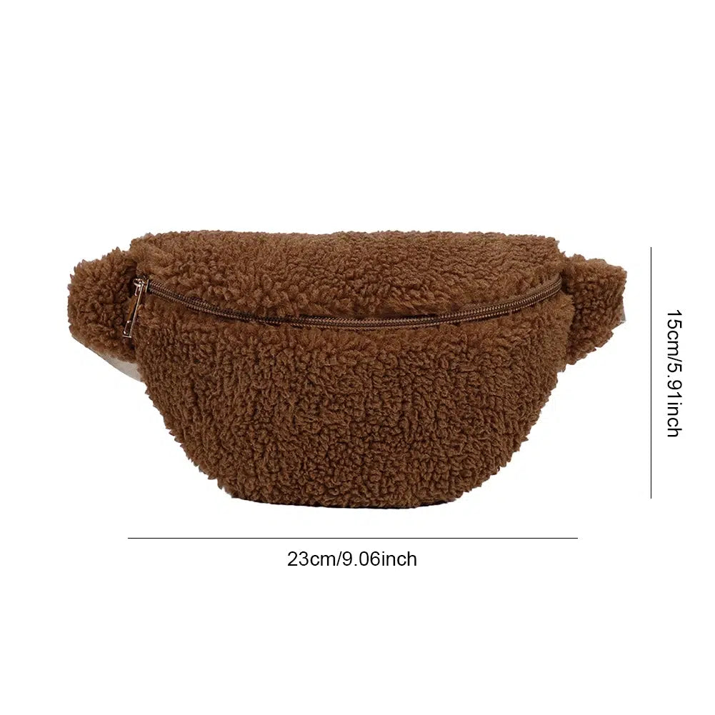 Sac-banane-peluche-marron-doux