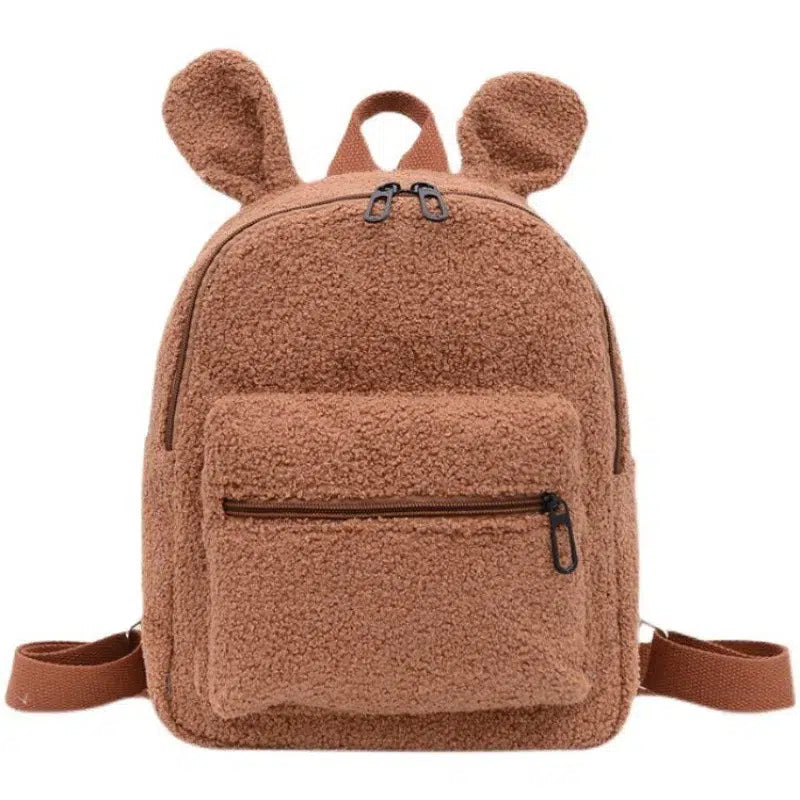 Sac-dos-a-peluche-marron-avec-design-mignon