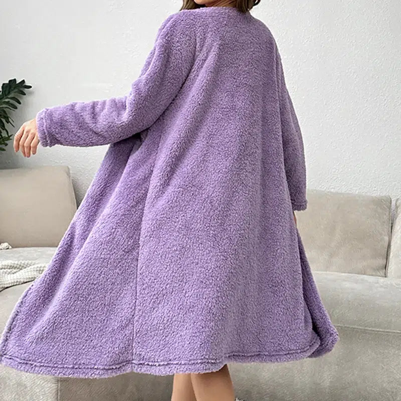 Set-pyjama-3-pieces-pelucheux-violet