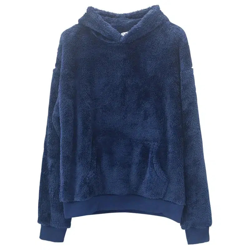 Sweat-a-capuche-molleton-homme-taupe-doux-et-confortable-bleu