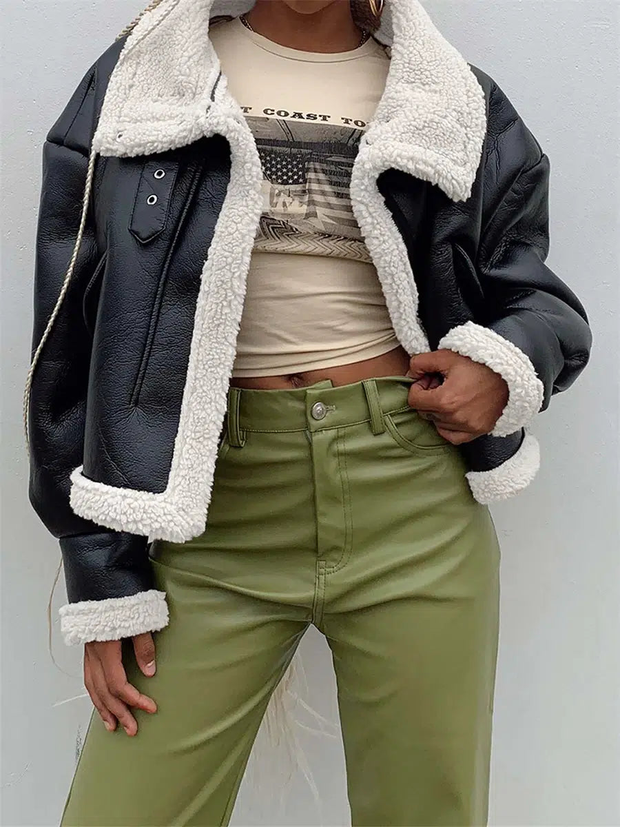 Veste-Aviateur-Moumoute-noir-blanc