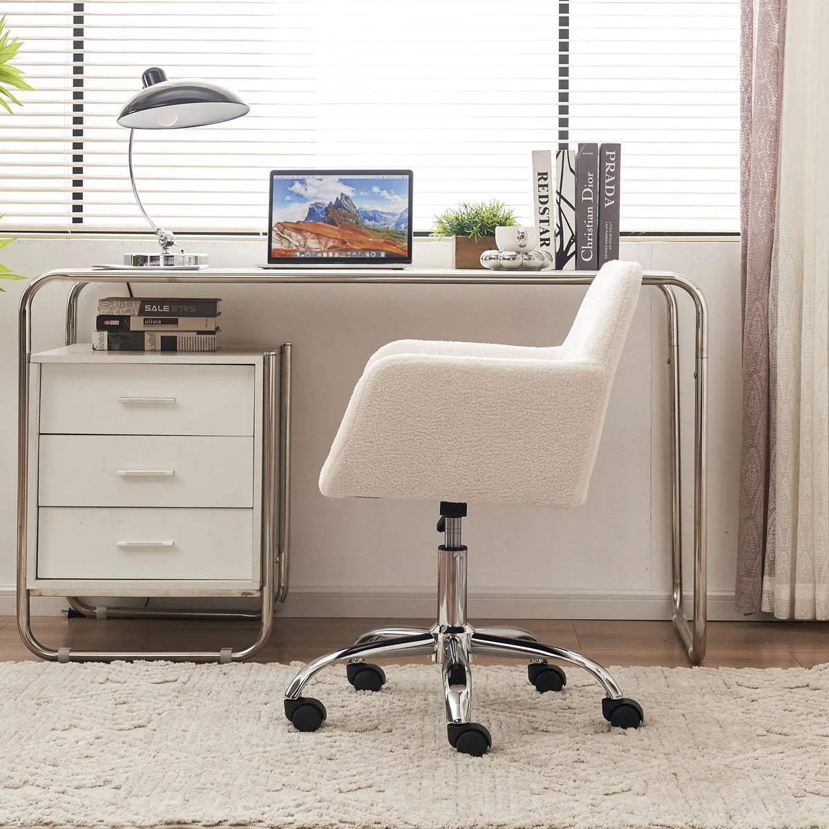fauteuil-bureau-doux-blanc